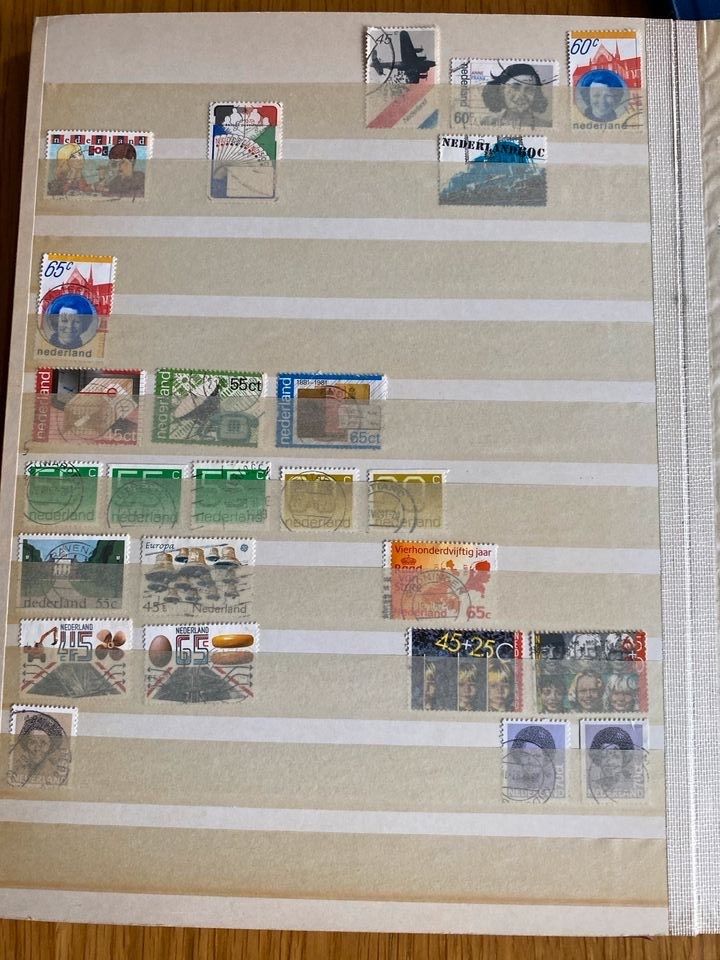 Briefmarken „Niederlande“ Gestempelt in Castrop-Rauxel