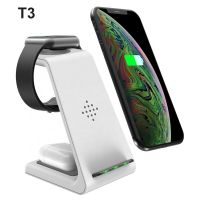 3in1 Wireless Qi Ladestation Ladegerät Apple iPhone Watch Airpods Nordrhein-Westfalen - Meinerzhagen Vorschau