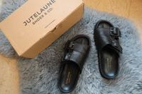 NEU Jutelaune Chunky Sandalen 38 Leder NP 129€ nachhaltig schwarz München - Schwanthalerhöhe Vorschau