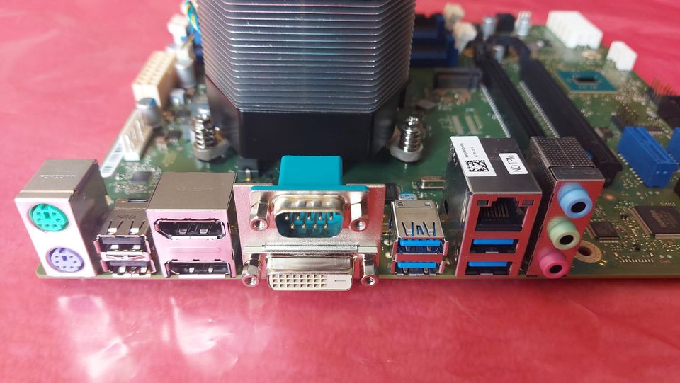 Mainboard + I3-6100 + Kühler mit Kupferkern in Bindlach