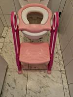 Toilettensitz mit Treppe für Kinder faltbar höhenverstellbar pink Düsseldorf - Bilk Vorschau