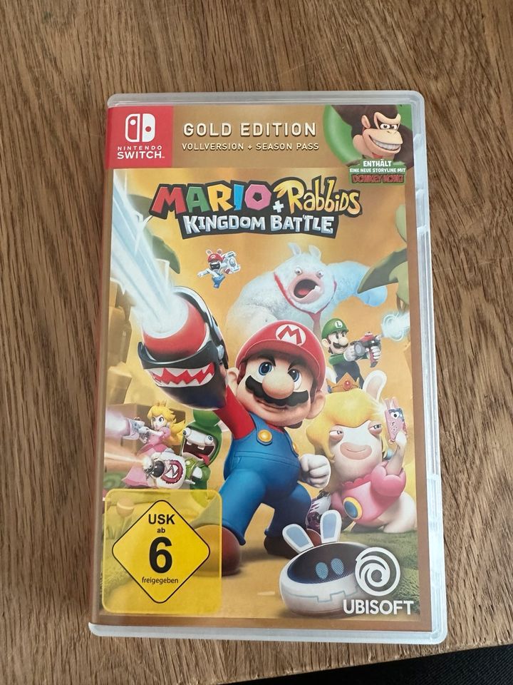 Nintendo Switch Mario Rabbids spiel in Zülpich