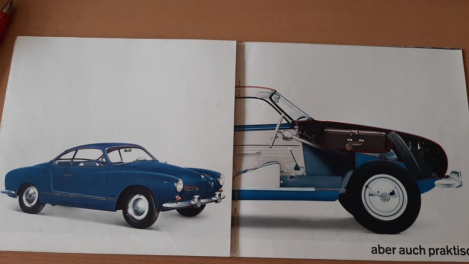 Karmann Ghia Anleitung, Prospekte, Farbkarte, Preisliste, Rg, uvm in Wendlingen am Neckar