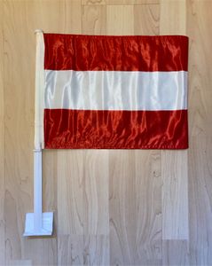 Österreich Flagge Papierfahnen am Holzstab [Sparpreise]