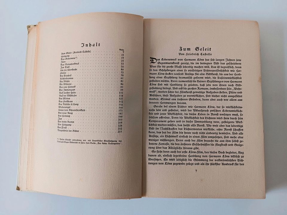 „Grün ist die Heide“ Hermann Löns Sponholz Verlag 1932 in Hamburg