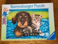 Puzzle 300, Hund, Katze,  Ravensburger Niedersachsen - Ahlerstedt Vorschau