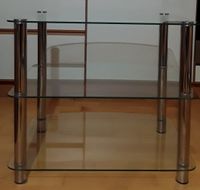 Couchtisch Glastisch mit 3 Glasplatten 60x46x51cm Baden-Württemberg - Pfullendorf Vorschau