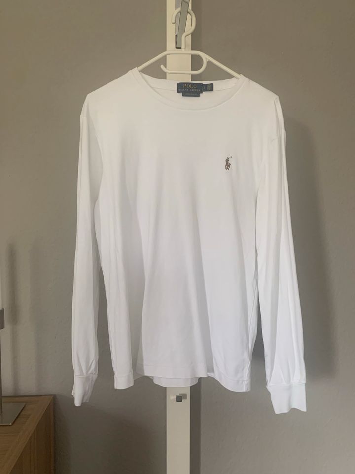 Ralph Lauren Oberteil longsleeve Shirt langarm s 36 weiß neu in Essen