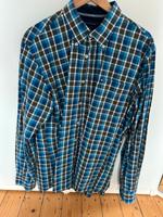 Tommy Hilfiger Hemd Gr.L Custom Fit kariert Blau grün weiß Essen - Essen-Werden Vorschau