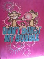 Shirt Bobby Jack Don't burst my Bubble L 158 langarm Kapuze pink Brandenburg - Falkensee Vorschau