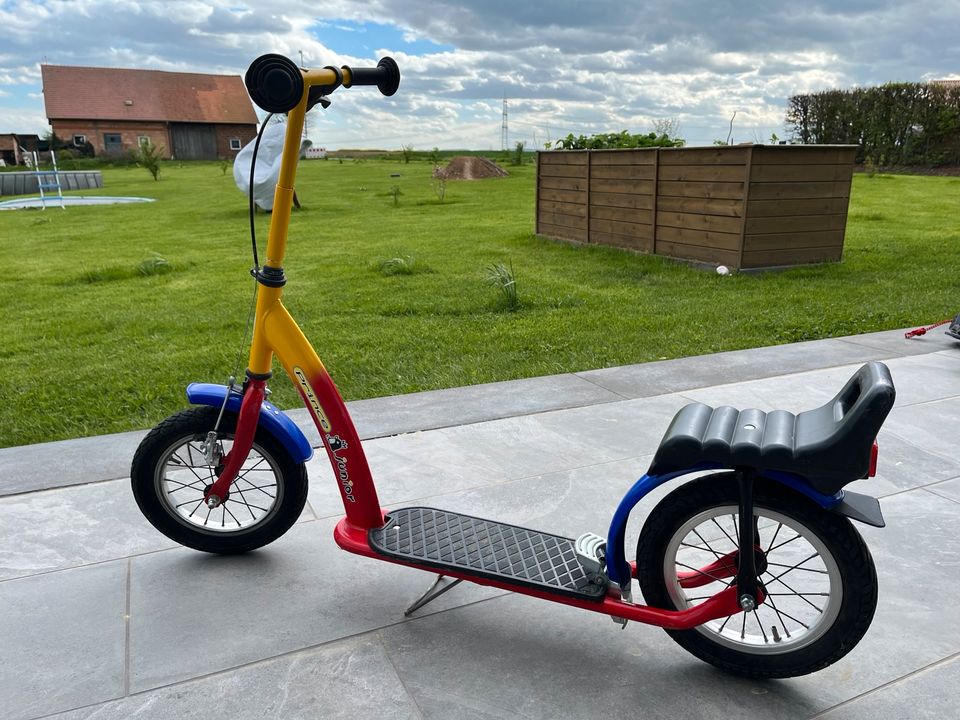 Prince Junior Roller (Luftbereifung, Bremsen) Tretroller Scooter in Grebenstein