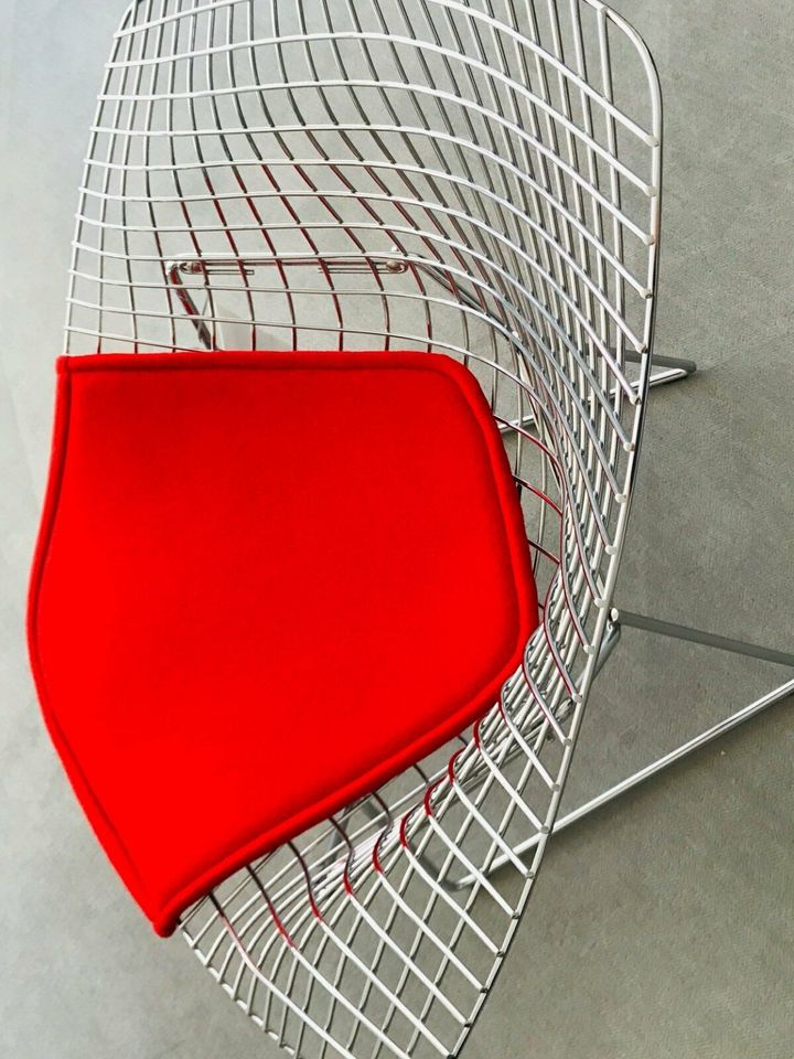 Knoll International Diamond Sessel Harry Bertoia Chrom Sitzkissen in Berlin