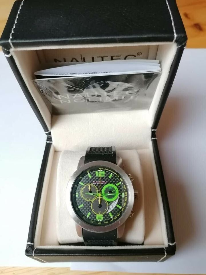 Nautec NoLimit Herren Chronograph Uhr OVP inkl. neuer Batterie in Weilmünster