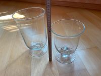 Verschiedene Grosse Glas Pokale -  Deko ca. 30cm hoch Herzogtum Lauenburg - Schwarzenbek Vorschau
