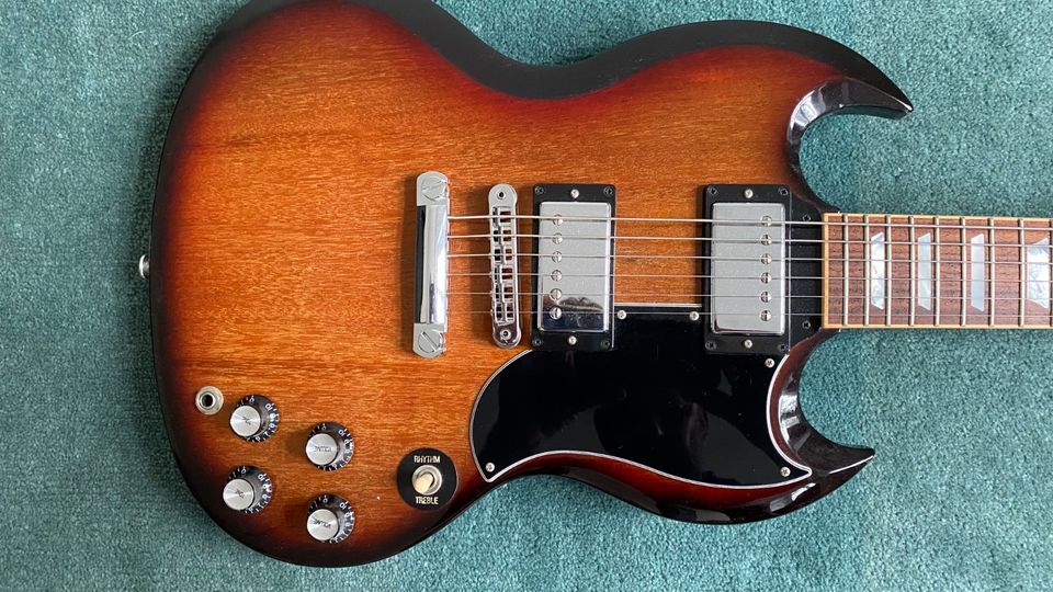 Gibson SG Standard 2015 - Fireburst 100th Anniversary in Berlin