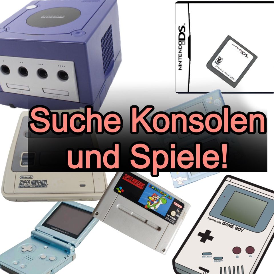 SUCHE Alte Konsolen und Spiele (Nintendo, SEGA, ATARI,…) in Schwerin