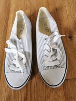 Ralph Lauren Sandalen Sneaker Stoff Schuh 38 blau weiß Bayern - Regensburg Vorschau