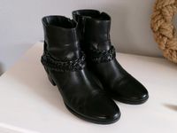 Caprice Stiefeletten Stiefel Leder schwarz Gr. 36 Echtleder TOP! Nordrhein-Westfalen - Attendorn Vorschau