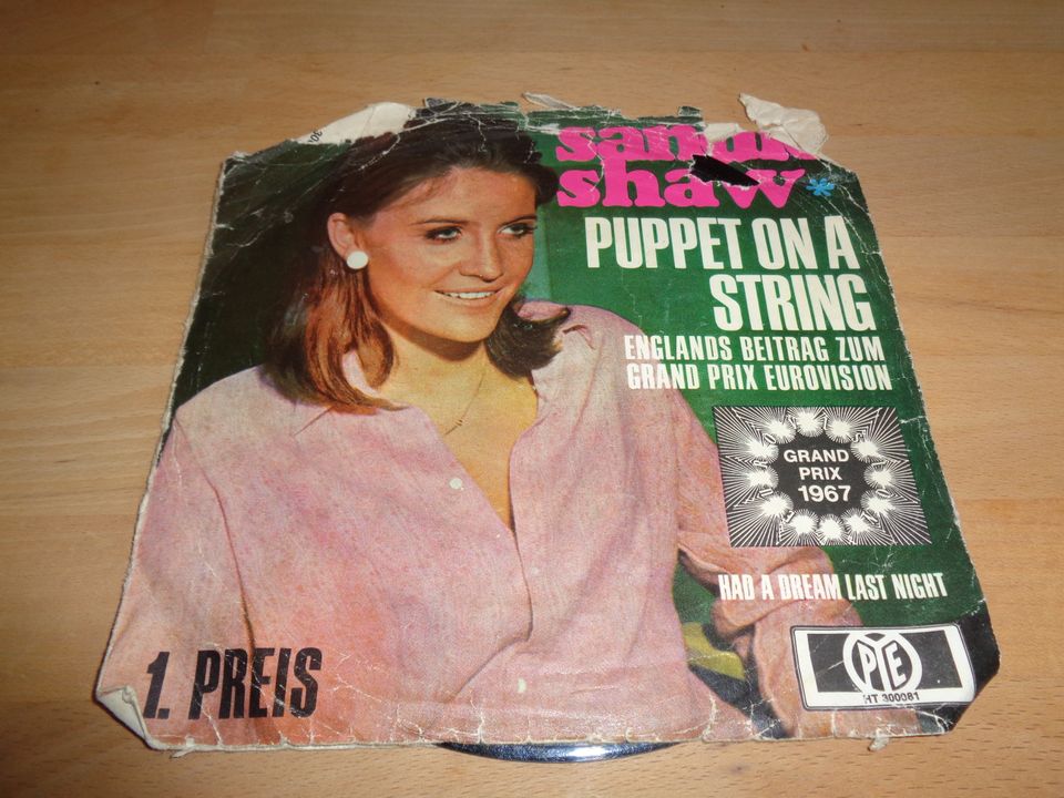 Sandie Shaw - Puppet On A String / Had A Dream Last Night, Vinyl in Hemdingen