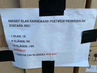 SHERRY GLAS SANDEMANN PORTWEIN PROBIERGLAS 24 Stück nur 20€! Brandenburg - Uebigau-Wahrenbrueck Vorschau