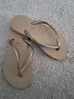 Havaianas Flip Flops Sandalen Schuhe Gr. 29 30 Mädchen  gold Nordrhein-Westfalen - Ratingen Vorschau