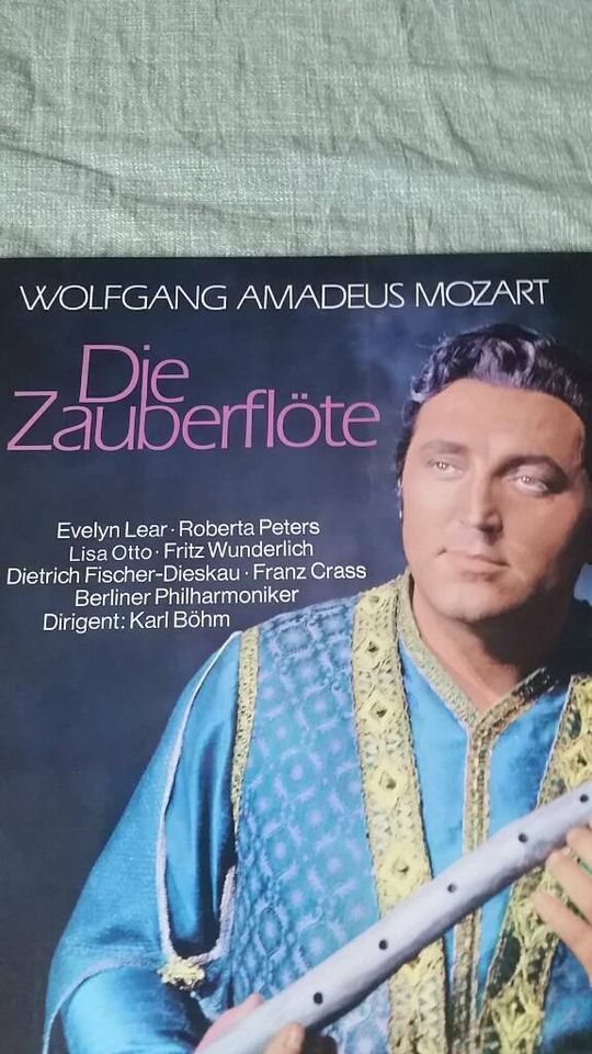 Schallplatten    DIE  ZAUBERFLÖTE in Rosenberg