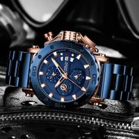 Herren armbanduhr Uhr Luxus Große Zifferblatt Männer Edelstahl Ba Häfen - Bremerhaven Vorschau