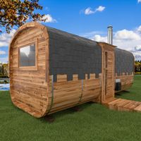 Fasssauna / Gartensauna / Banja /Quadro Thermo 5.0m mit inkl/ Holzofen Nordrhein-Westfalen - Castrop-Rauxel Vorschau