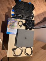 PlayStation4 mit 2 Controllern und 2 Ladestationen und 4 Spiele Nordrhein-Westfalen - Schmallenberg Vorschau