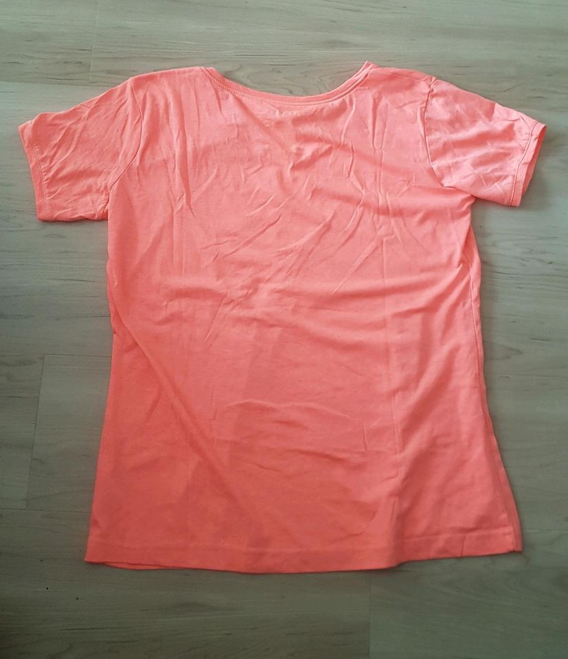 Colours of the World T-Shirt, neon orange, XXL, neu in Ebersburg