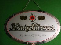 König Pilsener Spiegel Bild Reklame Schild Duisburg - Walsum Vorschau