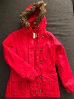 Rote Übergangsjacke mit Kapuze Gr 36 H&M Bayern - Bürgstadt Vorschau