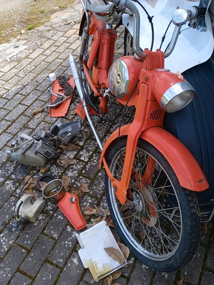 Zündapp Mofa Typ 434 021 BJ 1975/76 in Bad Königshofen