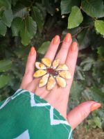 XXL gigantischer Ring Bernstein Schmuck Blume Sonnenblume Köln - Mülheim Vorschau