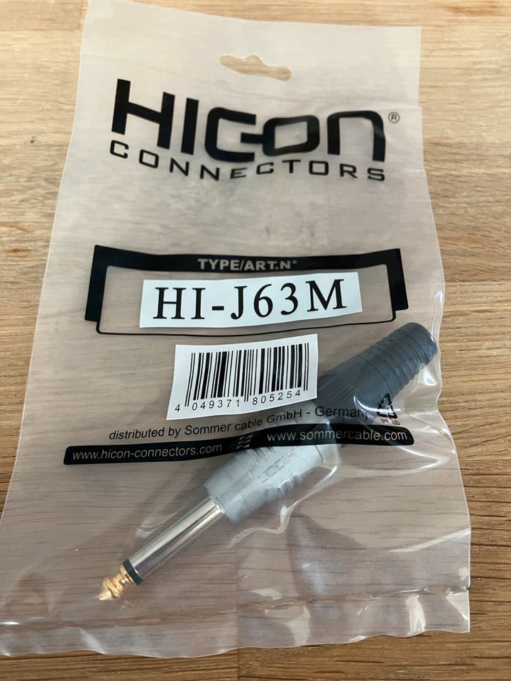 NEUE HICON Pro Audio Stecker und Buchsen, XLR, Klinke in Neuhausen