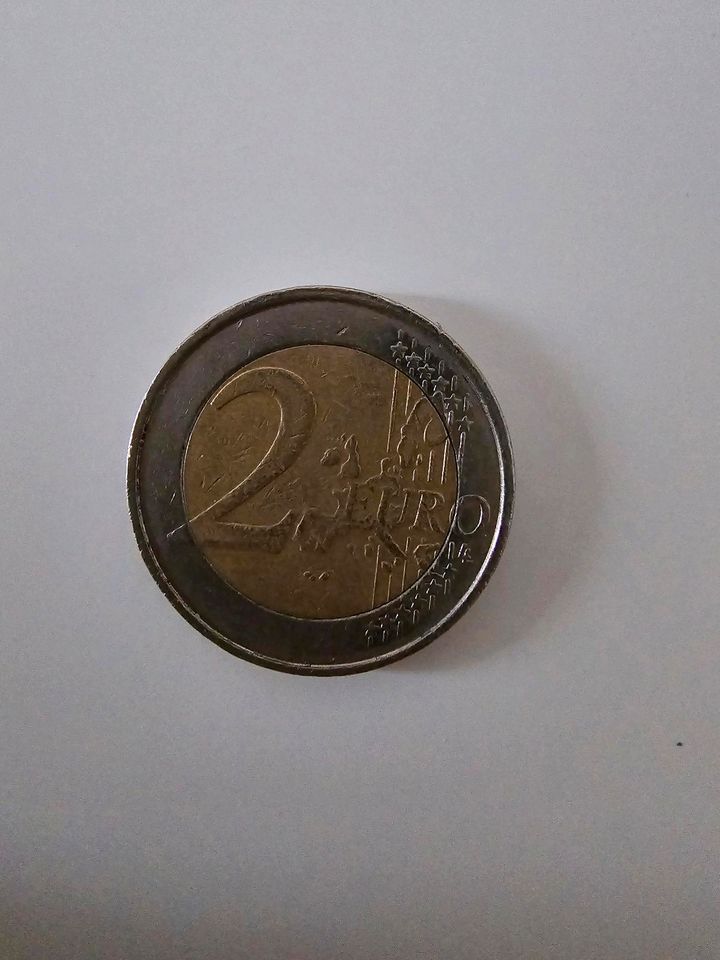 2 Euro Münze in Nürnberg (Mittelfr)