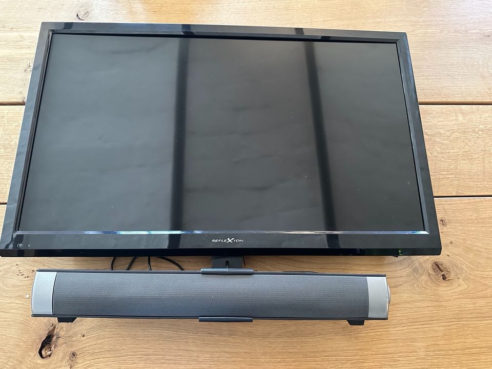 Reflexion LED Full HD TV 23,6“ mit Soundbar und Wandhalterung wo in Bayern  - Nordendorf | Fernseher gebraucht kaufen | eBay Kleinanzeigen ist jetzt  Kleinanzeigen