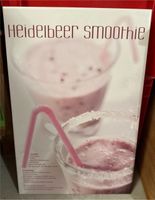 Fliesenbild Heidelbeer Smoothie Rezept | 50 x 33 cm | Dekoration Berlin - Steglitz Vorschau