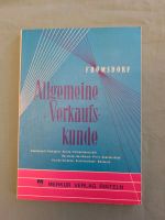 Allgemeine Verkaufskunde Frömsdorf Verkauf Buch Fachbuch Altona - Hamburg Lurup Vorschau