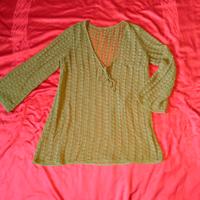 Toller Netz-Pullover * Longpullover * GRÜN * Gr. 44 46 3XL 4XL * Hannover - Südstadt-Bult Vorschau