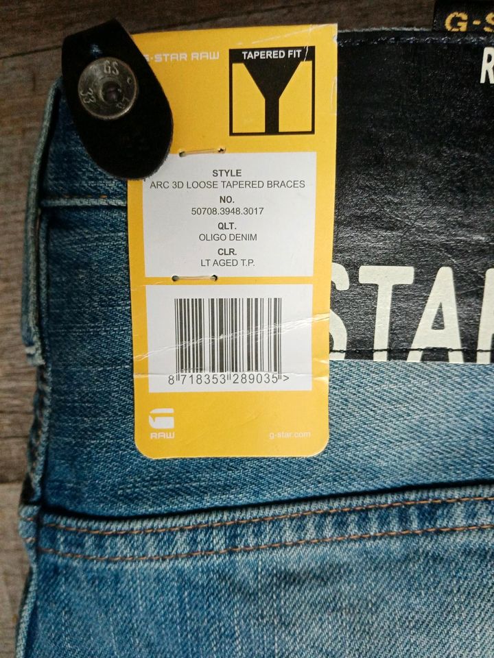 NEU Jeans W29L34 G-Star Originals Raw mit Etikett Herren in Hamburg