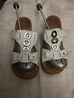 Sandalen weiß Größe 40 Bayern - Strullendorf Vorschau