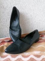 5 1/2 38,5 Paul Green Schwarze Echtleder Ballerinas Hannover - Döhren-Wülfel Vorschau