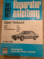 Reparaturanleitung Opel Rekord Oldtimer Saarland - Völklingen Vorschau