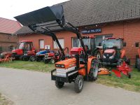 Kubota B1600 mit Frontlader und Schaufel Kleintraktor Traktor Mecklenburg-Vorpommern - Rossow Vorschau
