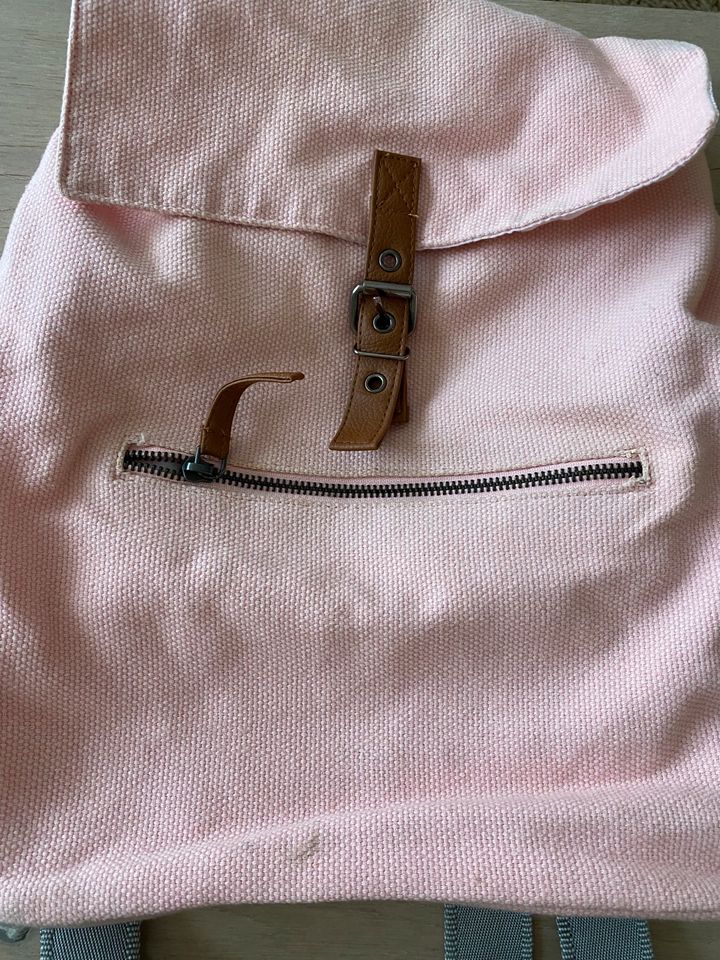 Rucksack rosa bonprix Tasche Accessoire Style Damen unisex Kinder in Nackenheim