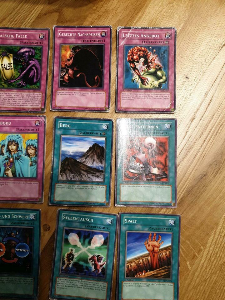 .Yu-Gi-Oh! Metallbox incl 38 Karten 1st. Edition 1996 yugioh in Metten