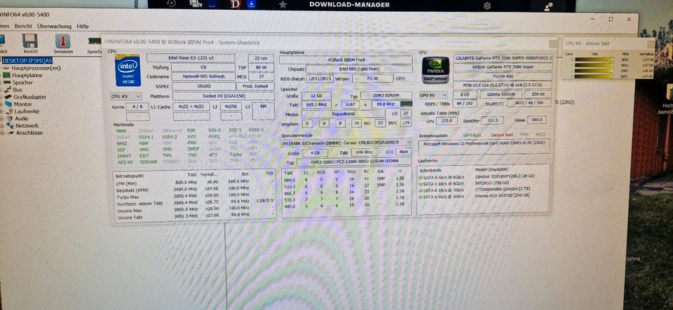 Intel Xeon E3 1231 v.3 in Essen