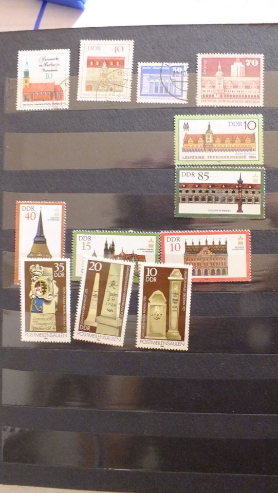 DDR / BRD Briefmarken Sammlung Teil 4 in Samtens