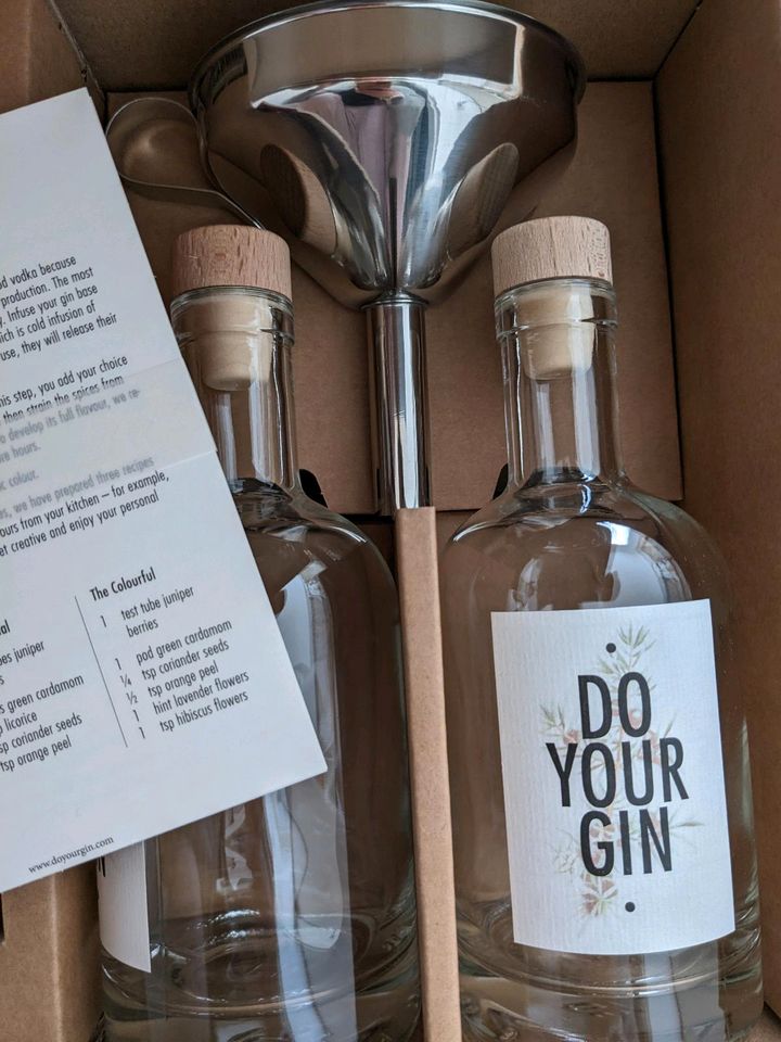 Geschenkset make do your Gin neu Gin selber machen in Berlin